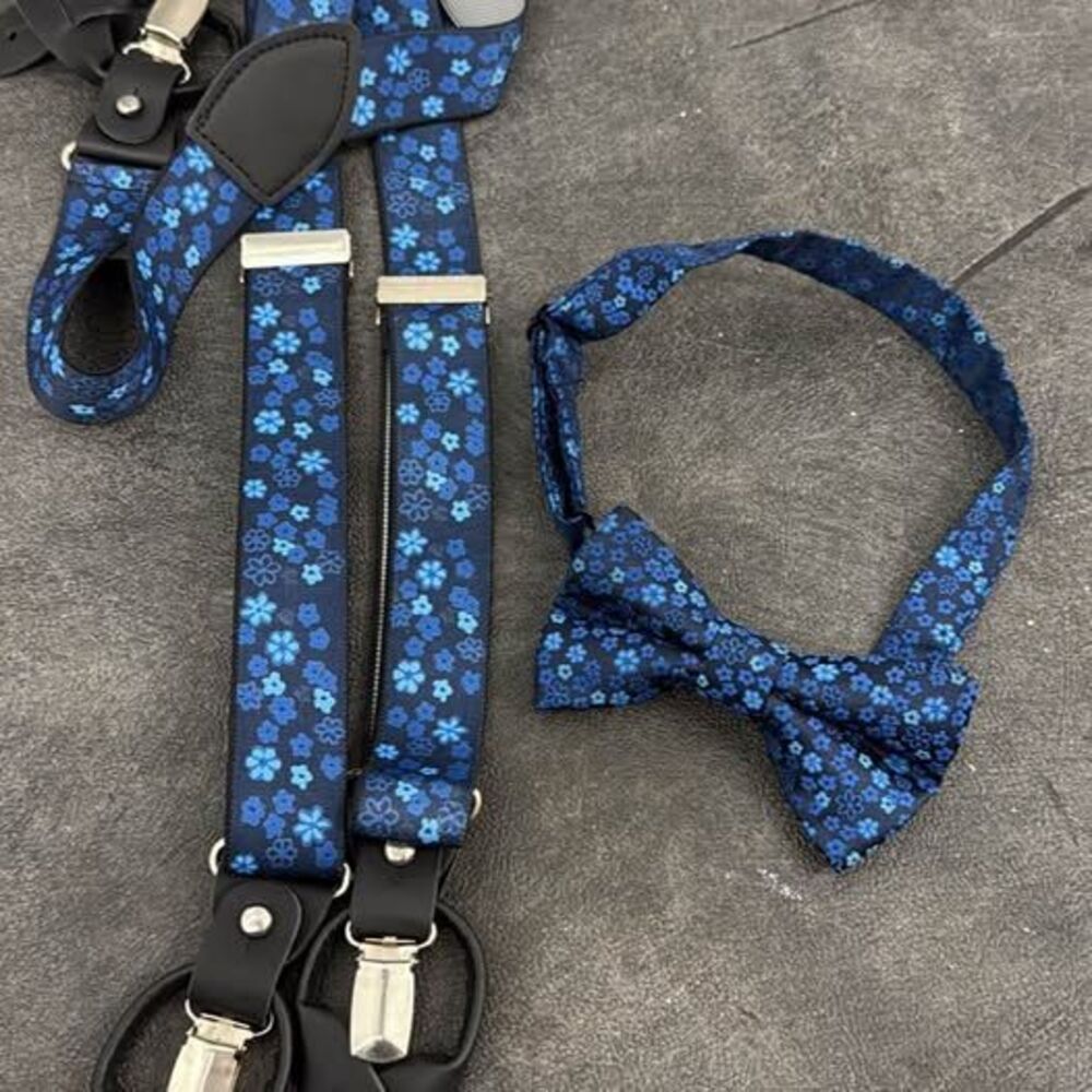 Bow tie and suspenders